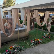 Decoración floral elegante
