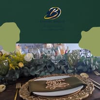 Montaje de mesa con detalles